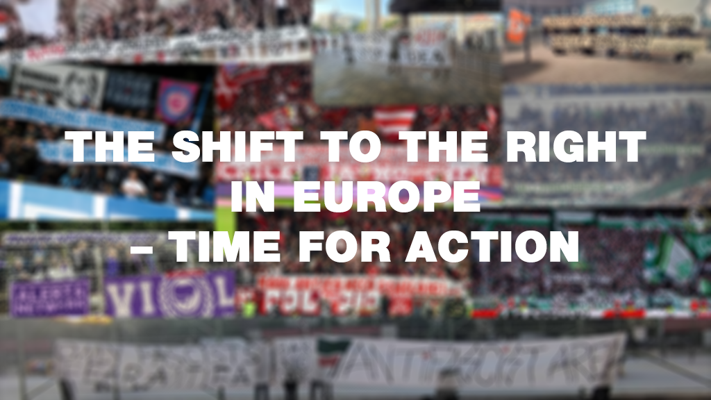 The shift to the right in Europe – Time for Action